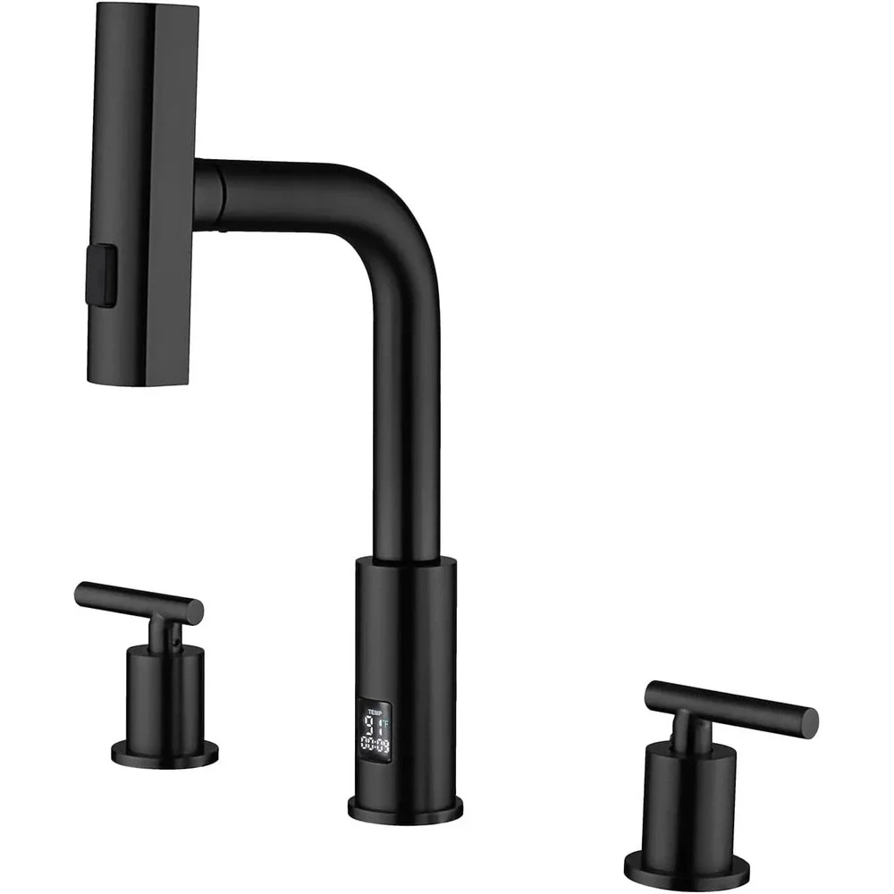 Lefton BFWS2401 Waterfall Bathroom Faucet 3 Hole 8
